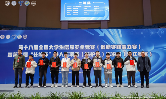 我校战队在第十八届全国大学生信息安全竞赛（创新实践能力赛） 暨第二届“长城杯”铁人三项赛（防护赛）中再创佳绩(图2)