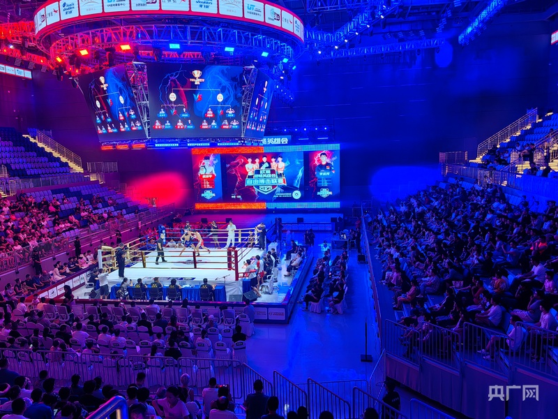 家门口观看格斗比赛 合肥秀场体育公园试运营
