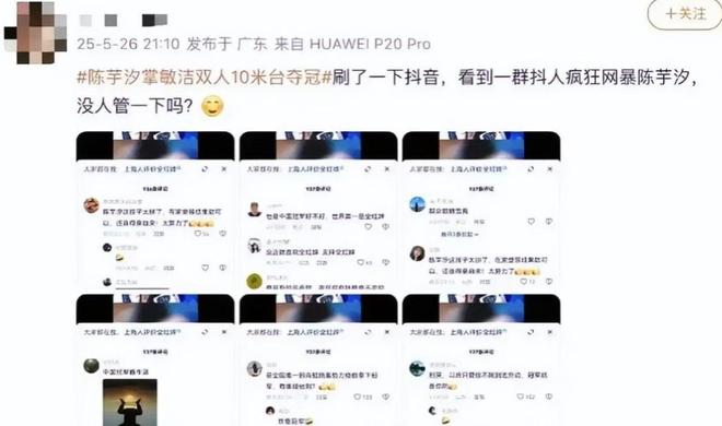 造谣王楚钦网暴陈芋汐恶语冲击体育圈才发现樊振东预言真准(图1)