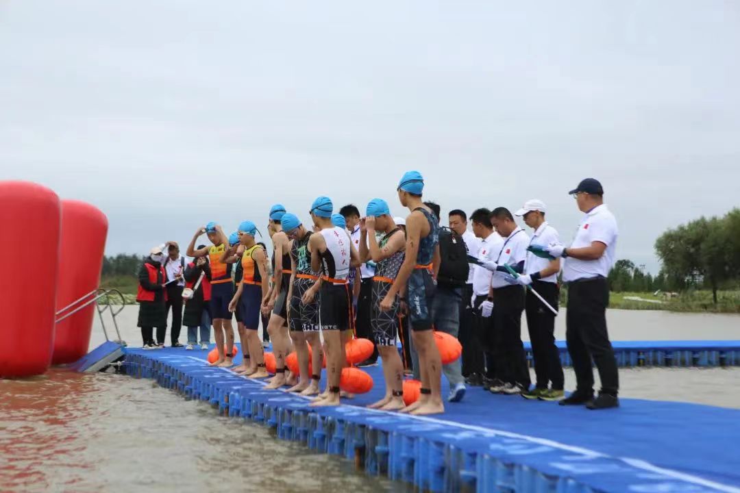 2017中国铁人三项冠军杯赛鸣枪 自行车赛段