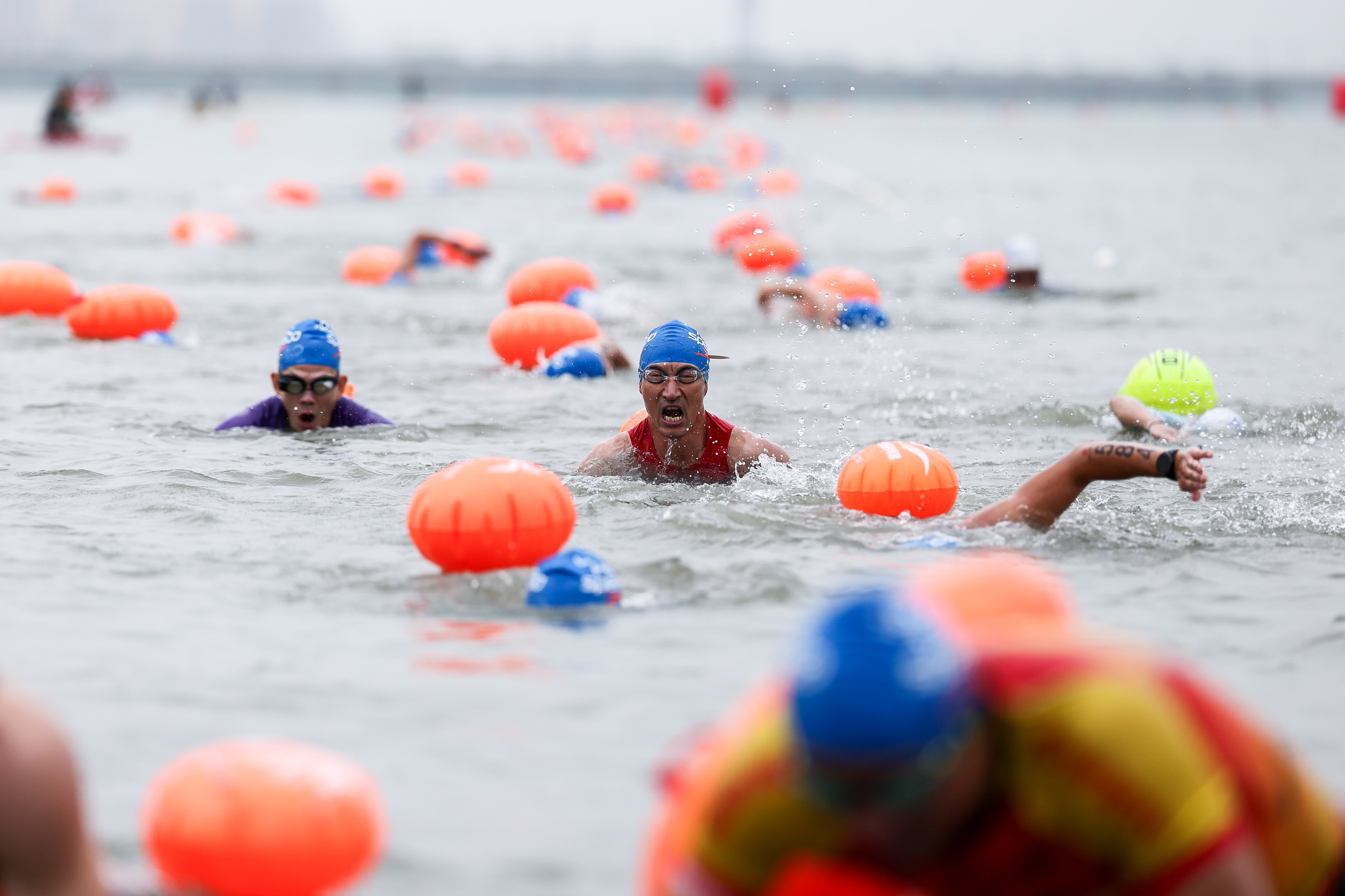 一赛跨两城长三角国际铁人三项赛打造区域融合新标杆(图1)